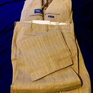 Some say sack cloth an others raw linen original 2pc Polo suit